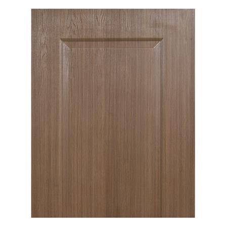 ประตูภายใน UPVC AZLE PZ04 80X200 ซม. สี CHOCOLATE เจาะลูกบิด_2