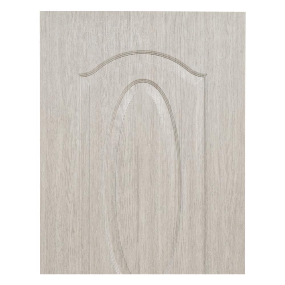 ประตูภายใน UPVC AZLE PZ02 80X200 ซม. สี WHITE GREY เจาะลูกบิด