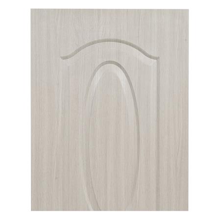 ประตูภายใน UPVC AZLE PZ02 80X200 ซม. สี WHITE GREY เจาะลูกบิด_2