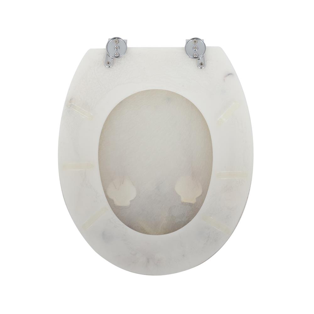 ฝารองนั่ง POLYRESIN MOYA 22EVP01 ลายเปลือกหอย