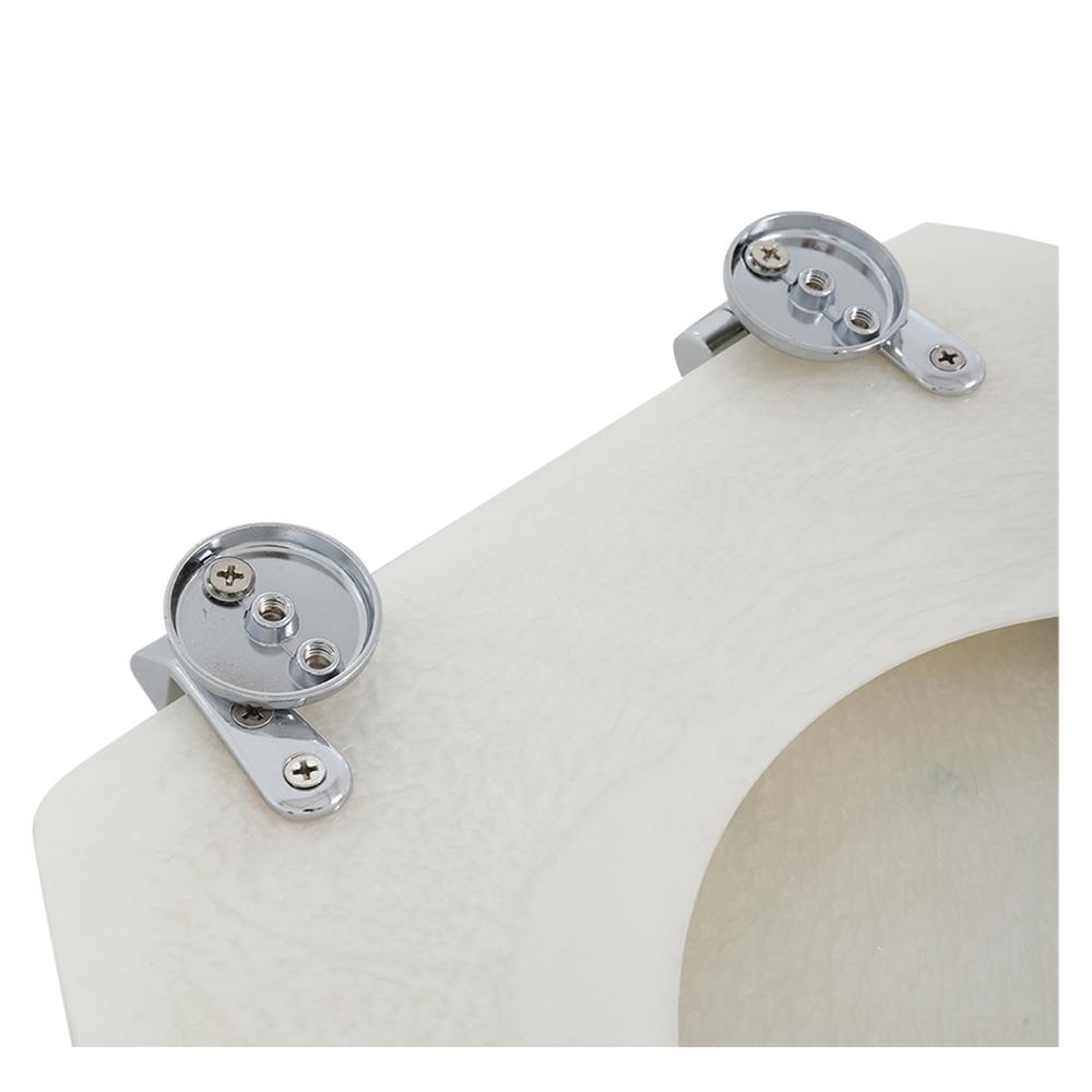 ฝารองนั่ง POLYRESIN MOYA 22EVP01 ลายเปลือกหอย