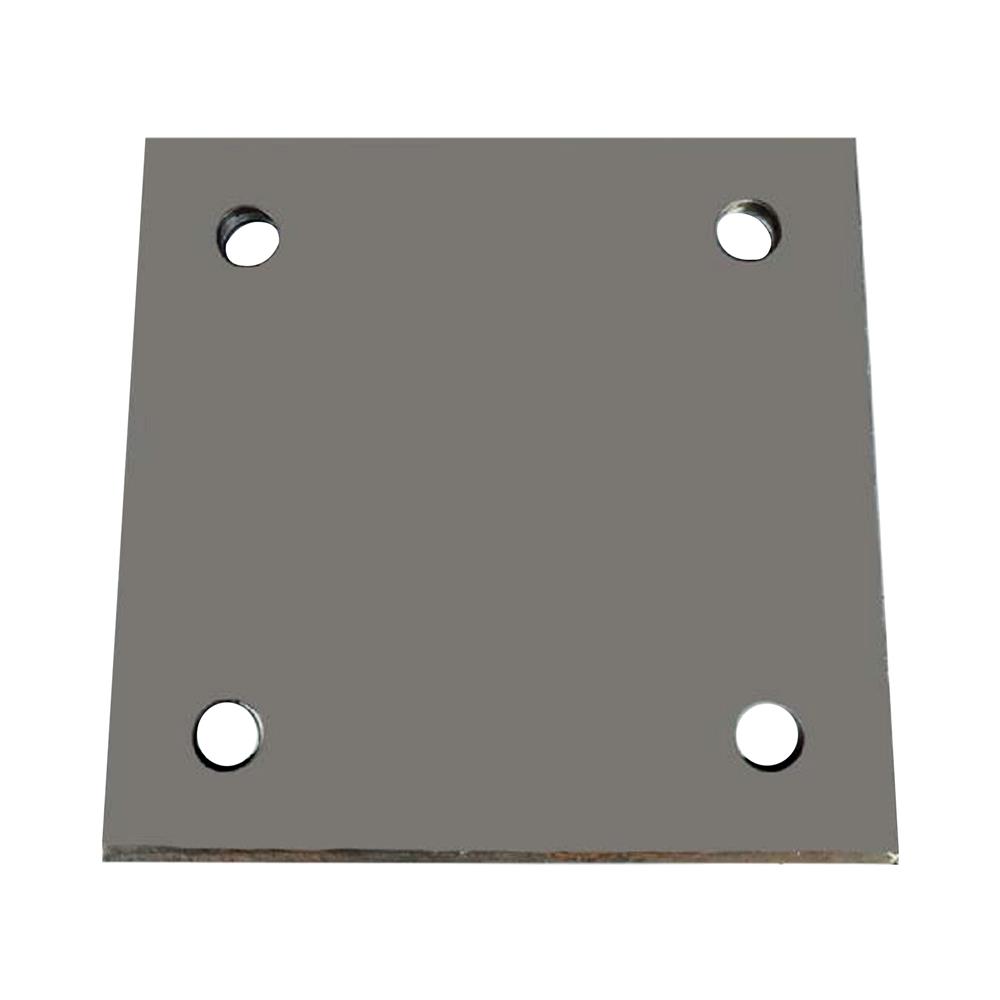 แผ่นเหล็กเพลทเจาะรู 9 มม. 8x8 นิ้ว