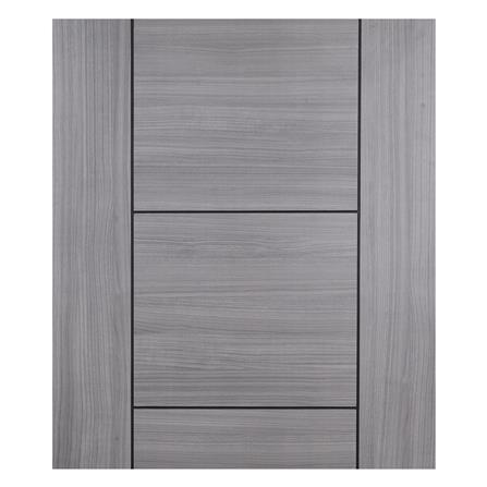 ประตูภายในเมลามีน W GY10402 80X200 ซม. สีเทา ไม่เจาะลูกบิด_2