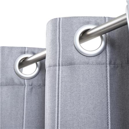 ผ้าม่าน EYELET HOME LIVING STYLE TERRA UV 130X160 ซม. สีเทา_2