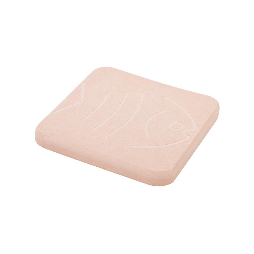 ที่รองแก้วดินเบา KECH PINK FISH