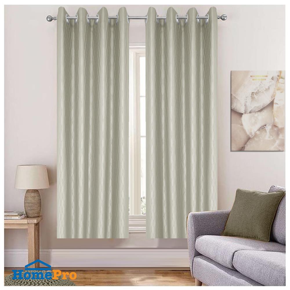 ผ้าม่าน EYELET HOME LIVING STYLE LARRY UV 140X160 ซม. สีน้ำตาล