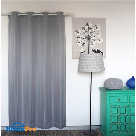 ผ้าม่าน EYELET HOME LIVING STYLE TERRA UV 130X220 ซม. สีเทา_6