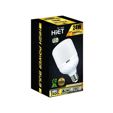 หลอด LED HIET HIGH POWER BULB 24 วัตต์ WARM WHITE E27_1