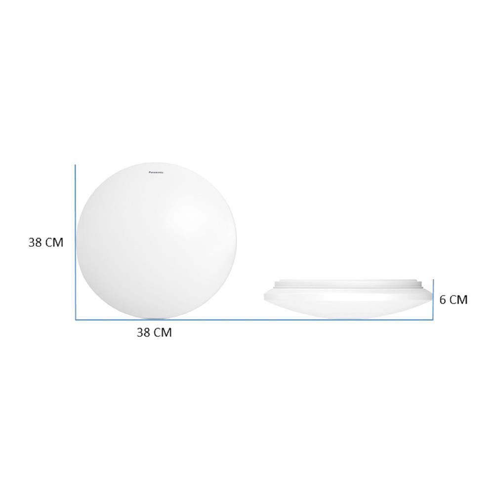 ไฟเพดาน LED PANASONIC HHXQ241488 15 นิ้ว 24 วัตต์ DAYLIGHT สีขาว