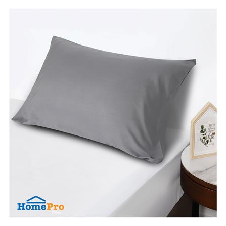 ปลอกหมอนหนุน ME LIVING MICROFIBER สีเทา_5