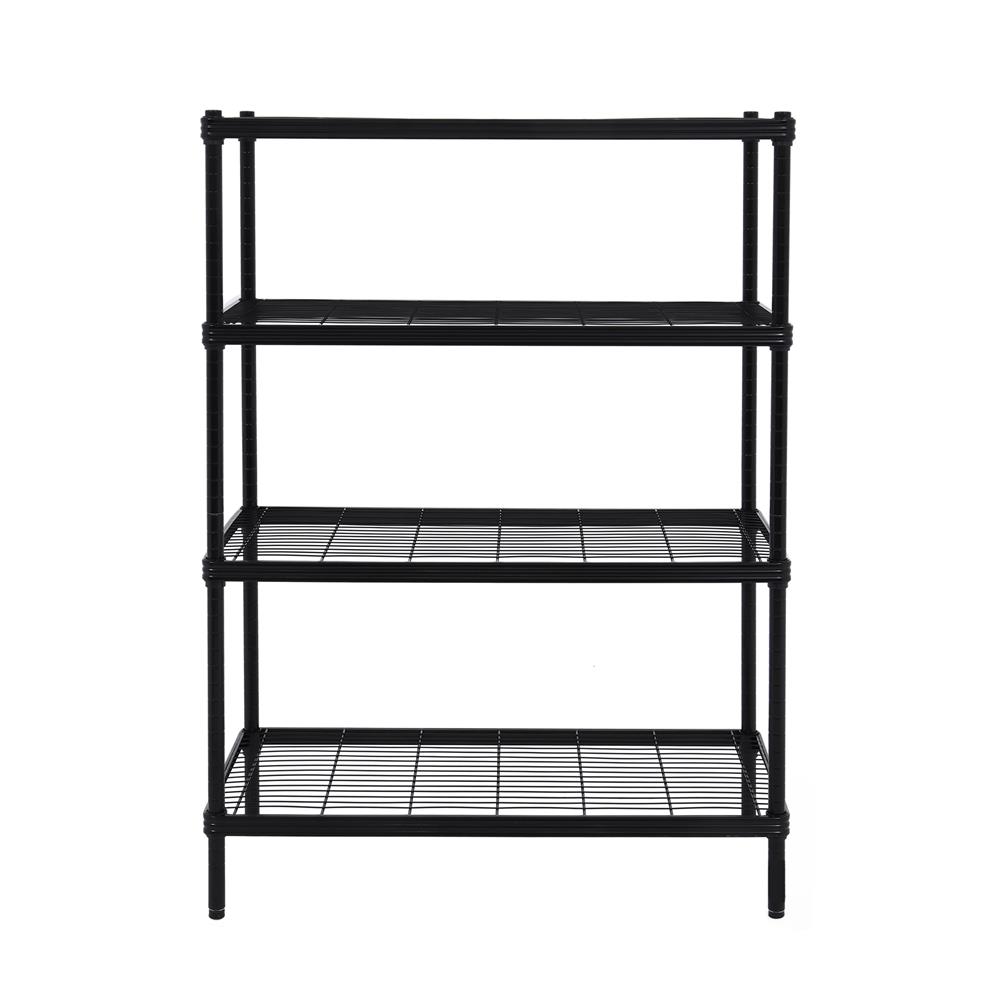 ชั้นวางของ 4 ชั้น FURDINI ACCO WIRELINNER 90X45X120 ซม. สีดำ