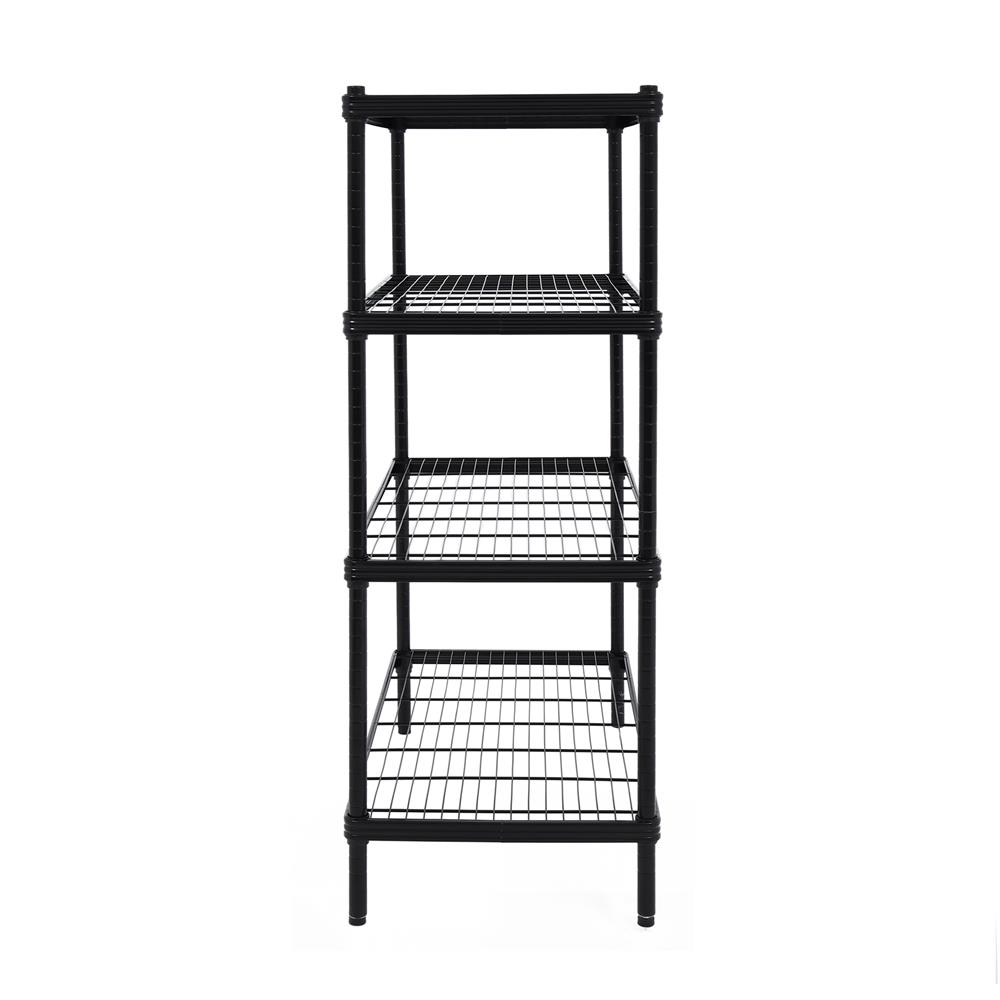 ชั้นวางของ 4 ชั้น FURDINI ACCO WIRELINNER 90X45X120 ซม. สีดำ