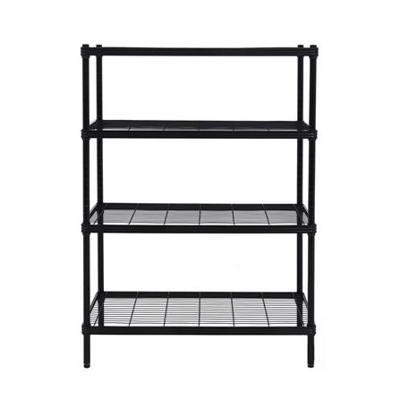 ชั้นวางของ 4 ชั้น FURDINI ACCO WIRELINNER 90X45X120 ซม. สีดำ_1