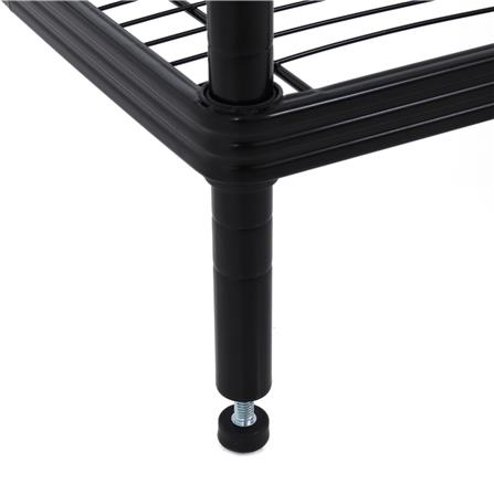 ชั้นวางของ 4 ชั้น FURDINI ACCO WIRELINNER 90X45X120 ซม. สีดำ_5