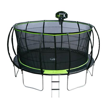 แทรมโพลีน SMARTPLAYONLY SPM 10 ฟุต สีดำ/เขียว