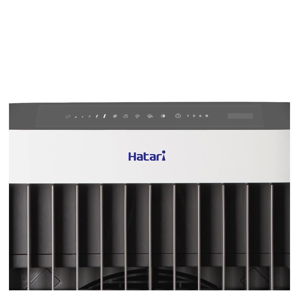 พัดลมไอเย็น HATARI AC Max  สีขาว/ดำ