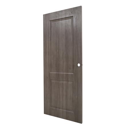 ประตูภายใน UPVC AZLE PZ04 80X200 ซม. สี TEXES OAK เจาะลูกบิด_1