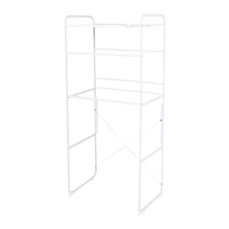 ชั้นคร่อมเครื่องซักผ้าปรับระยะ PLIM สีขาว_0