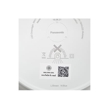 ดาวน์ไลท์ LED PANASONIC NNV70035WE1A 6.8 นิ้ว 24 วัตต์ WARM WHITE สีขาว_6