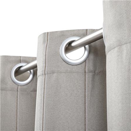 ผ้าม่าน EYELET HOME LIVING STYLE TERRA UV 130X220 ซม. สีน้ำตาล_2