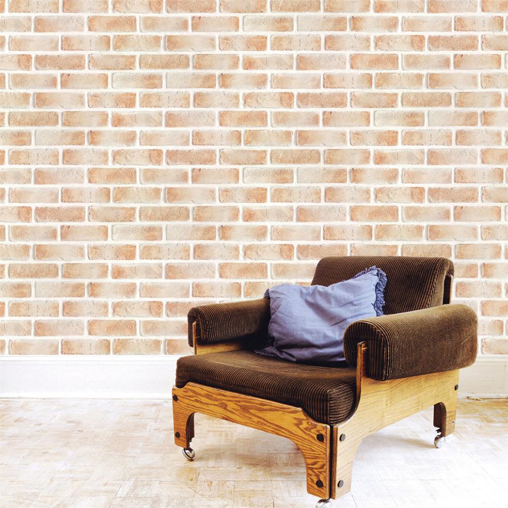 วอลล์สติ๊กเกอร์ STIXMATE DBS-23 หน้ากว้าง 100 ซม. สีน้ำตาล