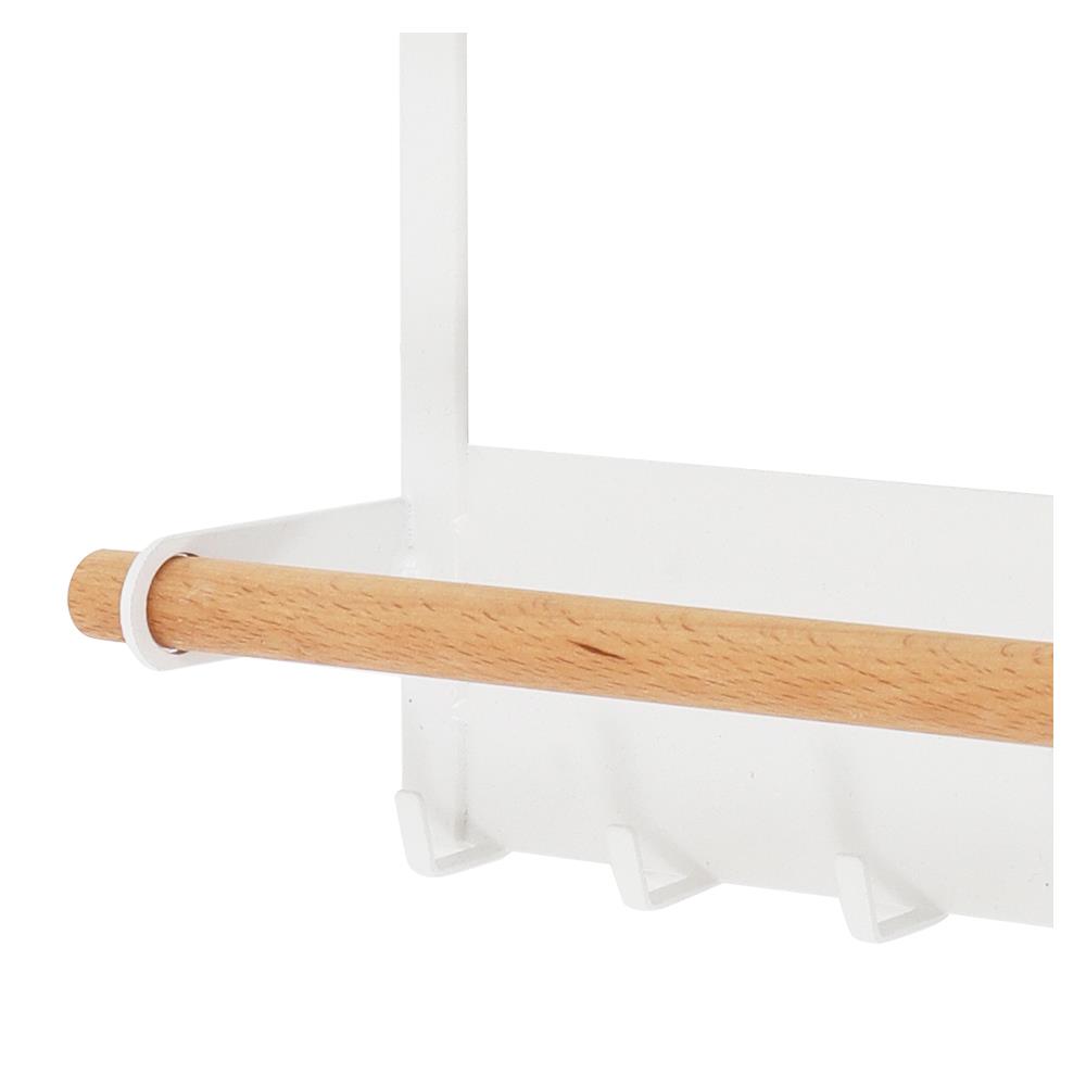 ชั้นวางของแม่เหล็กติดข้างตู้เย็น 2 ชั้น KECH