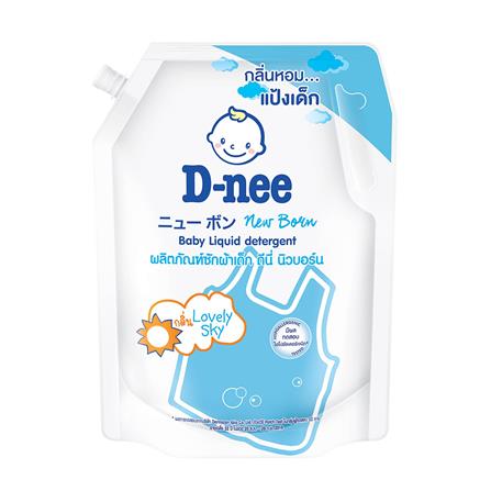 น้ำยาซักผ้าเด็ก D-NEE นิวบอร์น 1,300 มล. เลิฟลี่ สกาย_0