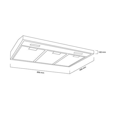 เครื่องดูดควันมาตรฐาน RINNAI RH-S95A-SSVR 90 ซม._2