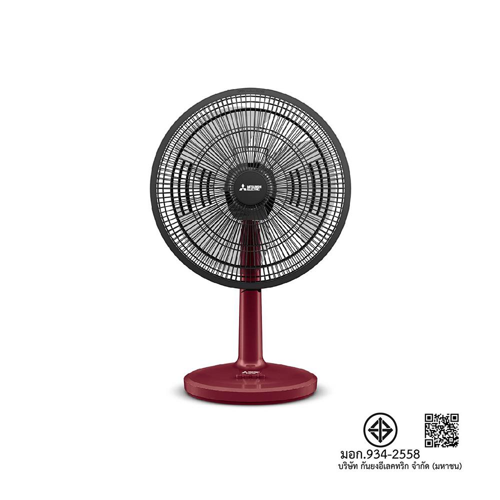 พัดลมตั้งโต๊ะ 16 นิ้ว MITSUBISHI D16A-GB CY-RD สีแดง