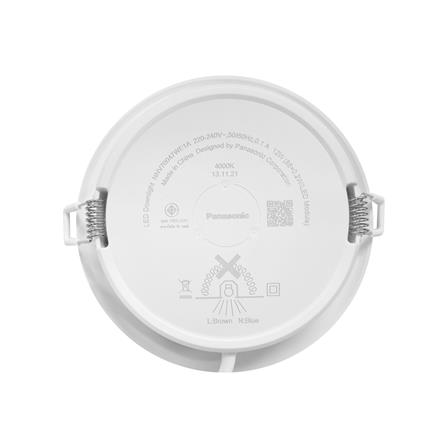 ดาวน์ไลท์ LED PANASONIC NNV70047WE1A 5 นิ้ว 12 วัตต์ COOL WHITE สีขาว_3