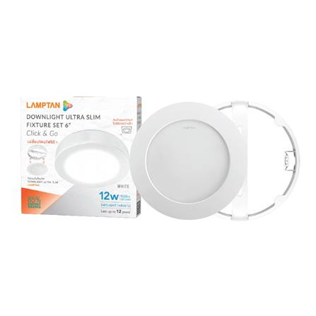 ดาวน์ไลท์ LED LAMPTAN CLICK&GO 6 นิ้ว 12 วัตต์ DAYLIGHT สีขาว_3