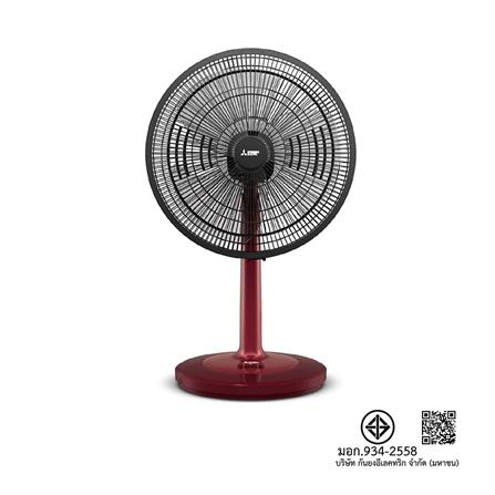 พัดลมตั้งโต๊ะ 18 นิ้ว MITSUBISHI D18A-GB CY-RD สีแดง_2