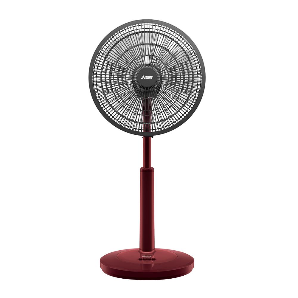 พัดลมสไลด์ 16 นิ้ว MITSUBISHI R16A-GB CY-RD สีแดง