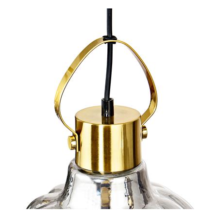 ไฟช่อ CARINI PH2180-3 แก้ว/โลหะ สีดำ/ทอง 3 หัว_1