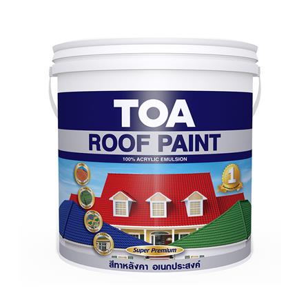 สีทาหลังคา TOA R707 สีชมพู 1 แกลลอน_0