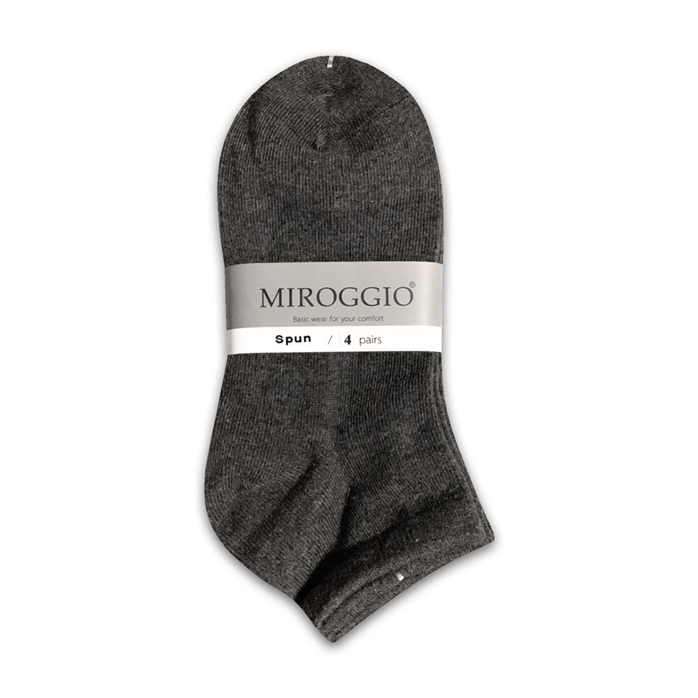 ถุงเท้าข้อต่ำ MIROGGIO ฟรีไซซ์ สีดำ 1 คู่