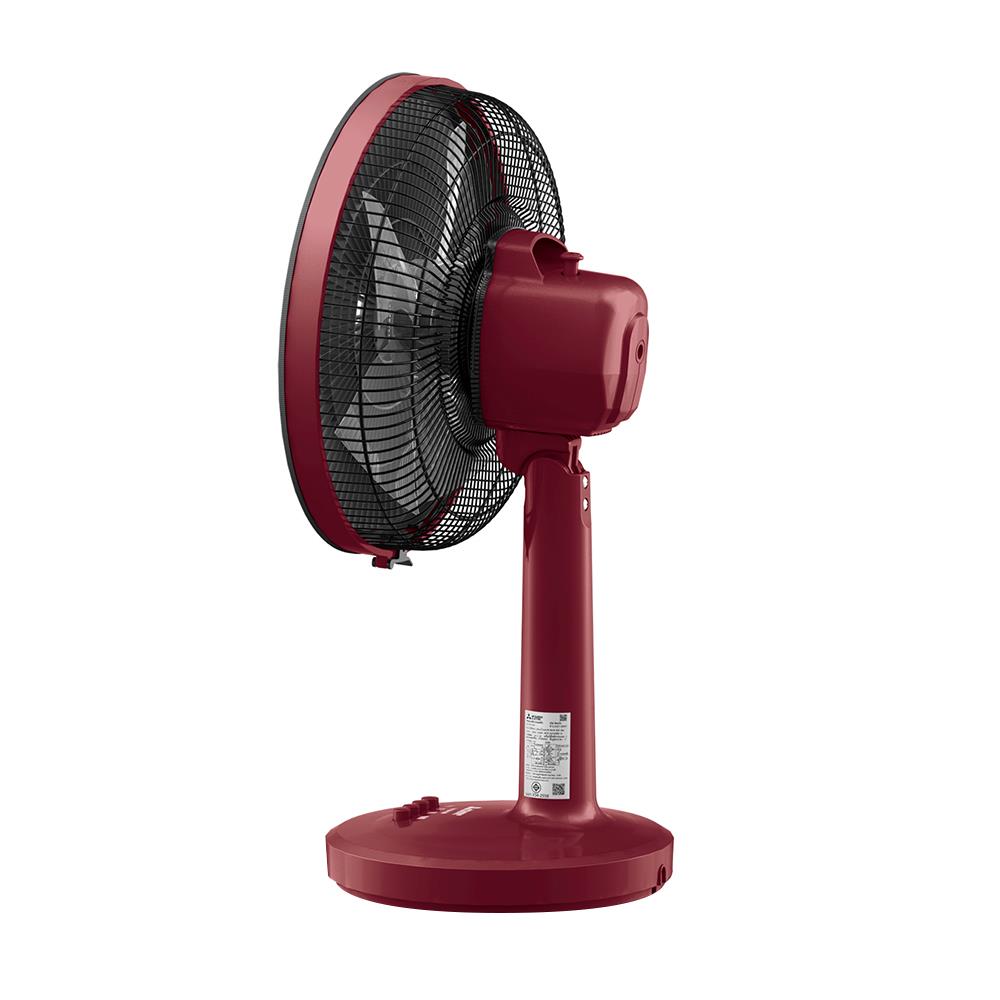 พัดลมตั้งโต๊ะ 12 นิ้ว MITSUBISHI D12A-GB CY-RD สีแดง