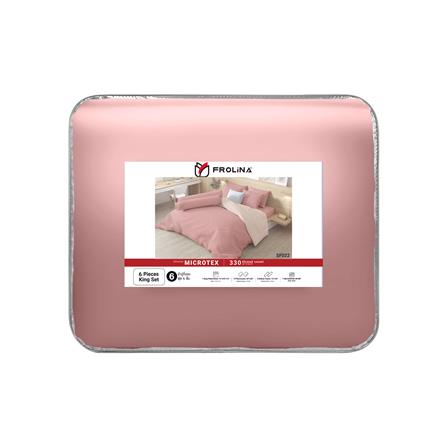 ชุดผ้าปูที่นอน 6 ฟุต 6 ชิ้น FROLINA MICROTEX SF022_4