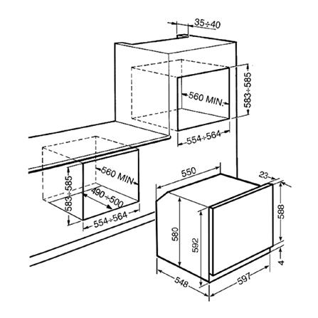 เตาอบฝังดิจิตอล SMEG SO6302TX_1
