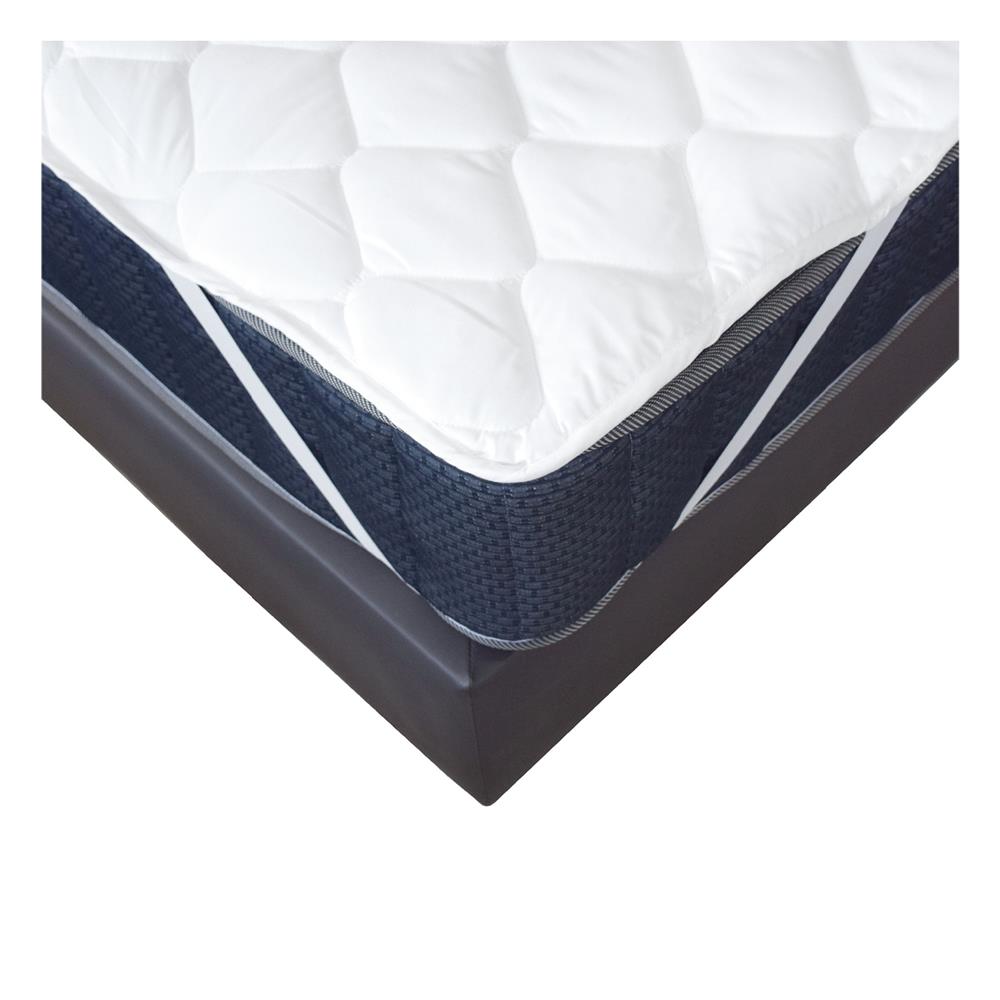 ผ้ารองกันเปื้อน QUEEN SIZE SLUMBERLAND ELASTIC สีขาว