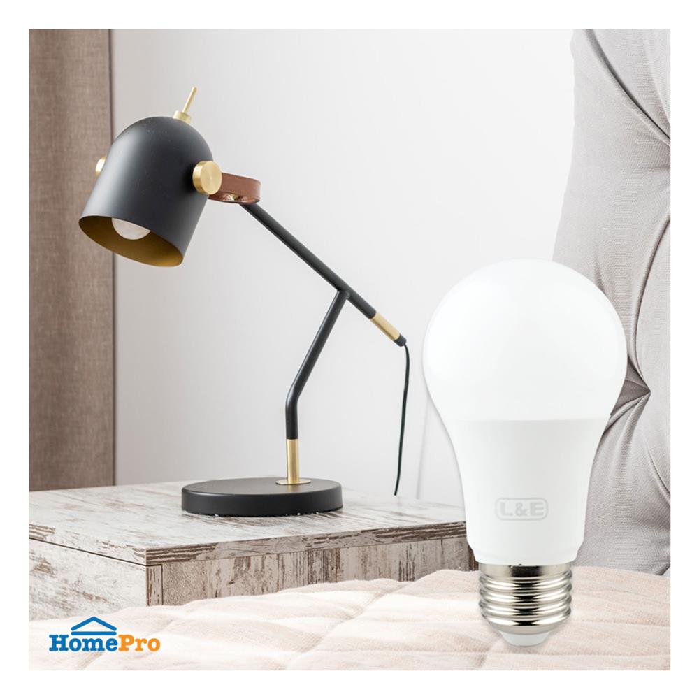 หลอด LED L&E 5 วัตต์ E27 WARM WHITE