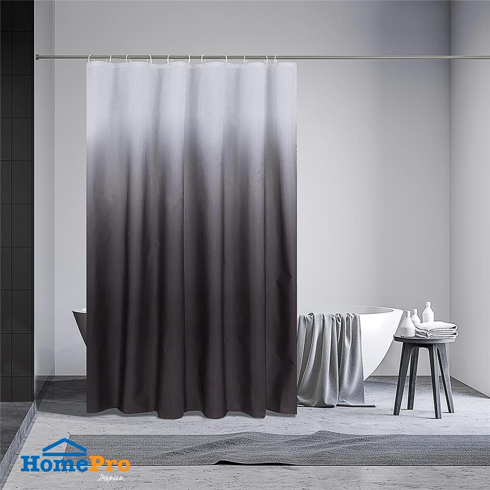 ม่านห้องน้ำ POLYESTER MOYA ACS22018A 180X180 ซม.