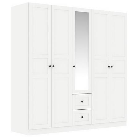 ชุดห้องนอน 3.5 ฟุต KONCEPT MONETA สีขาว_2