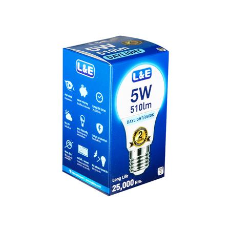 หลอด LED L&E 5 วัตต์ E27 DAYLIGHT_1