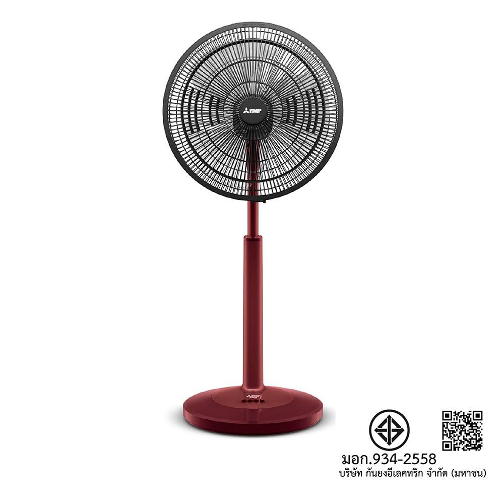 พัดลมสไลด์ 18 นิ้ว MITSUBISHI R18A-GB CY-RD สีแดง