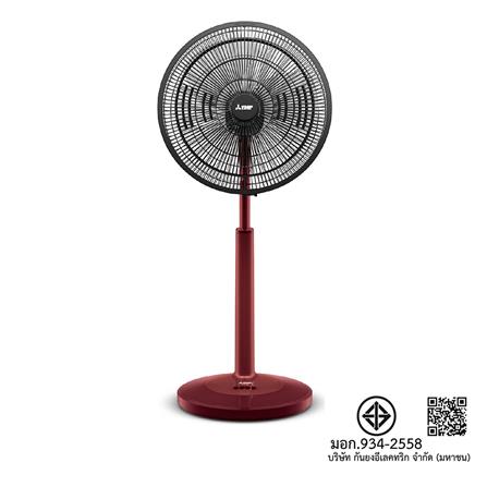 พัดลมสไลด์ 18 นิ้ว MITSUBISHI R18A-GB CY-RD สีแดง_2