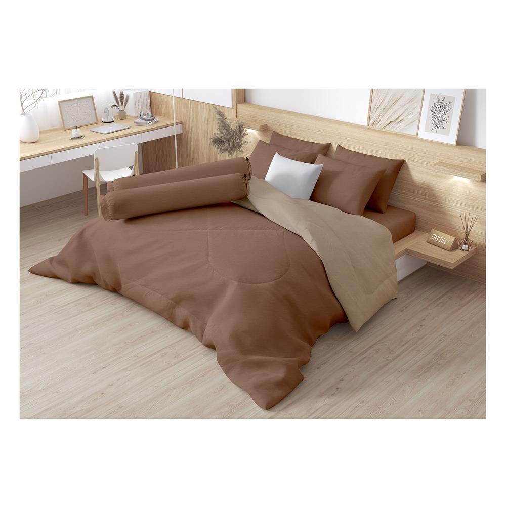 ชุดผ้าปูที่นอน 5 ฟุต 5 ชิ้น FROLINA MICROTEX SF026