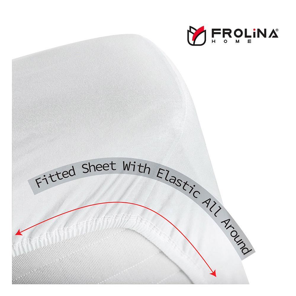 ชุดผ้าปูที่นอน 3.5 ฟุต 3 ชิ้น FROLINA MICROTEX SF026