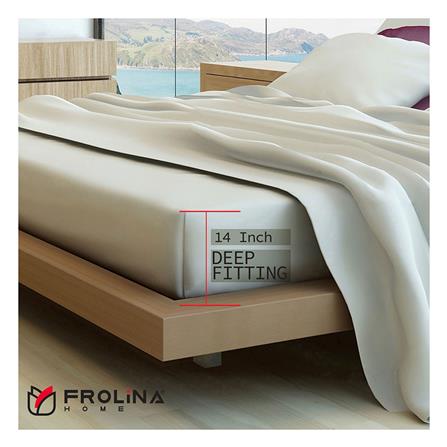 ชุดผ้าปูที่นอน 3.5 ฟุต 3 ชิ้น FROLINA MICROTEX SF026_5