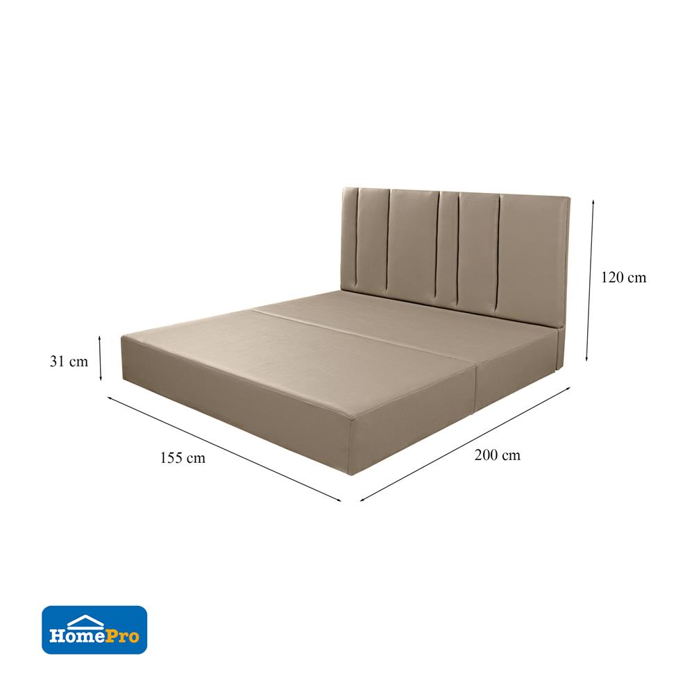 ฐานรองหัวเตียง 5 ฟุต HOME LIVING STYLE ARTHENA BEIGE